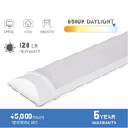 LED Ceiling Batten Light 6500K Daylight Tube Slim Fitting | Energy Saving Indoor Lamp