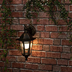 Traditional Outdoor Wall Lantern IP44 – Weatherproof LED Garden Wall Light for Patio, Yard & Porch