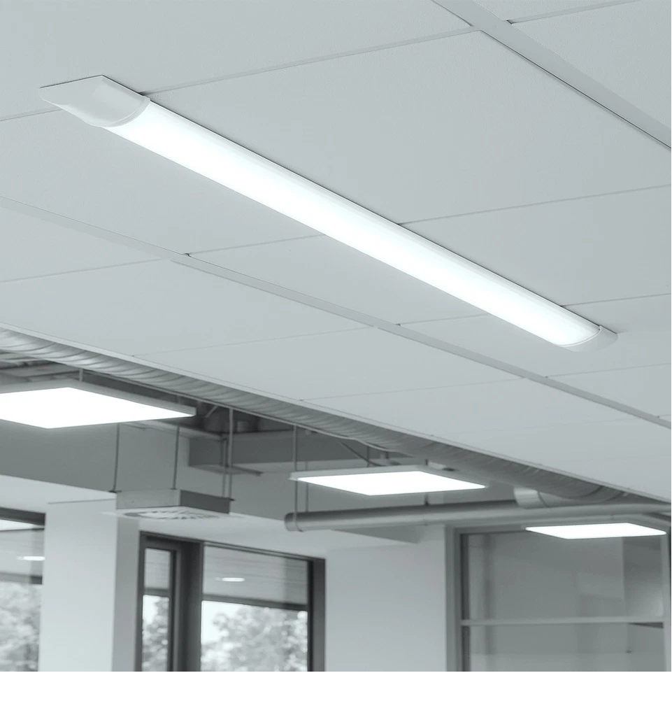 LED Ceiling Batten Light 6500K Daylight Tube Slim Fitting | Energy Saving Indoor Lamp