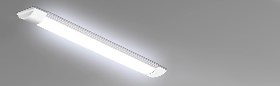 LED Ceiling Batten Light 6500K Daylight Tube Slim Fitting | Energy Saving Indoor Lamp