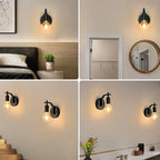 2X Industrial Wall Lights Indoor Wall Lamps Vintage Sconces Lighting Bedroom E27